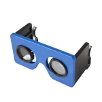 Foldable Plastic Virtual Reality Glasses