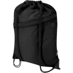 Oriole RPET drawstring bag with zipped front pocket 5L