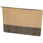 Rhythm straw paper zipped pouch 3L