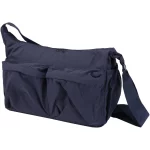 Calli 13" GRS recycled nylon laptop messenger bag
