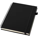 Liss A5 recycled plastic hard cover spiral notebook