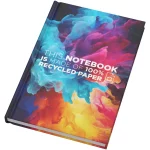 Novella Brontë A5 recycled hard cover notebook - 100 sheets