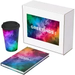 Keswick gift set – Novella Brontë notebook and Americano tumbler