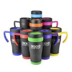 450ml Oregon Black Travel Mugs 450ml Oregon Black Travel Mugs