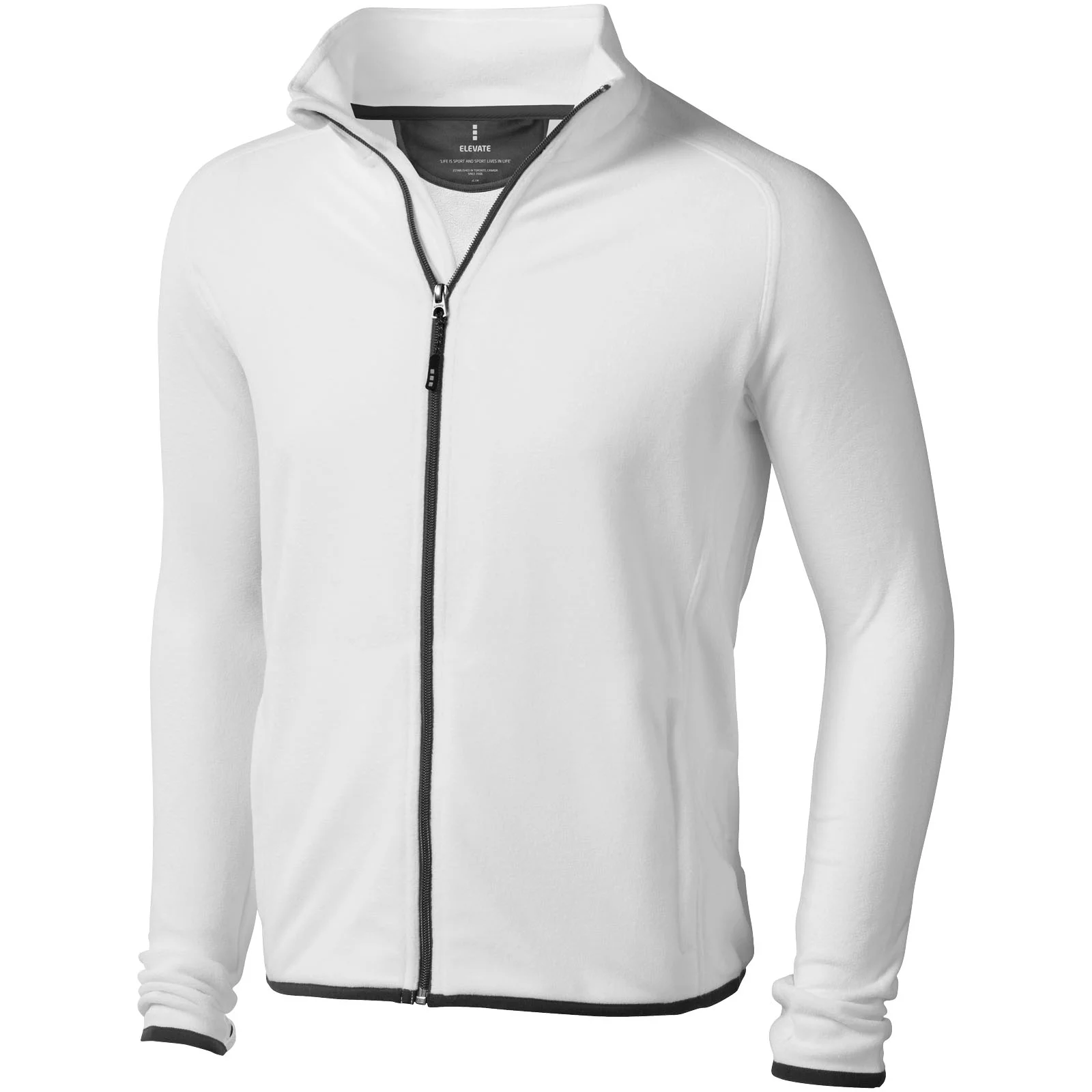 Brossard micro fleece full zip jacket