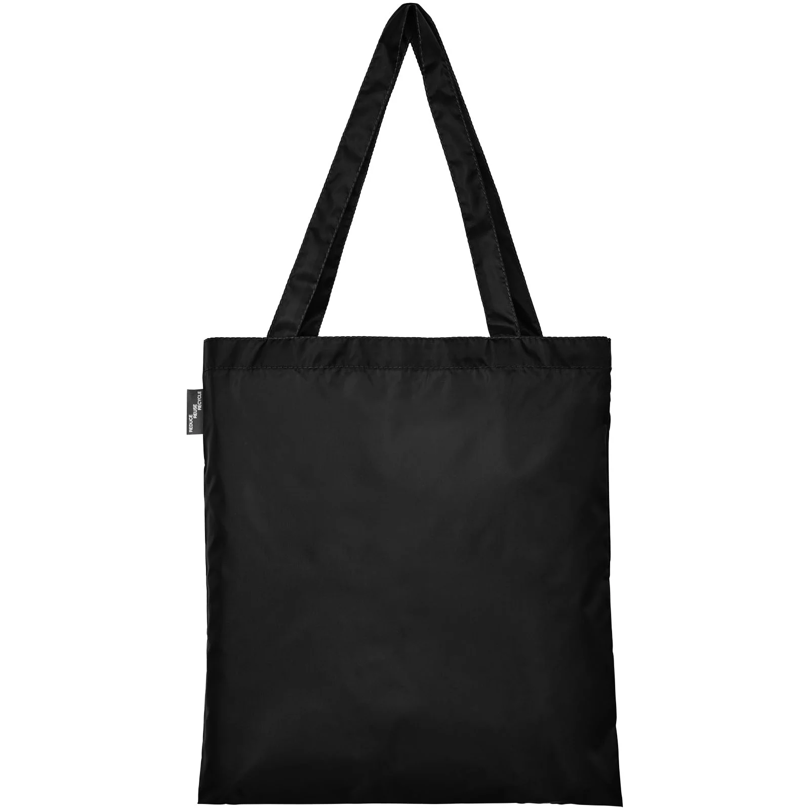 Plain black tote shop
