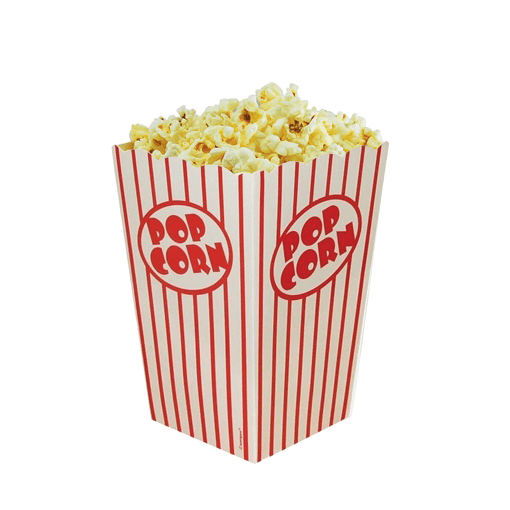 Small Popcorn Tubs Branded by Redbows