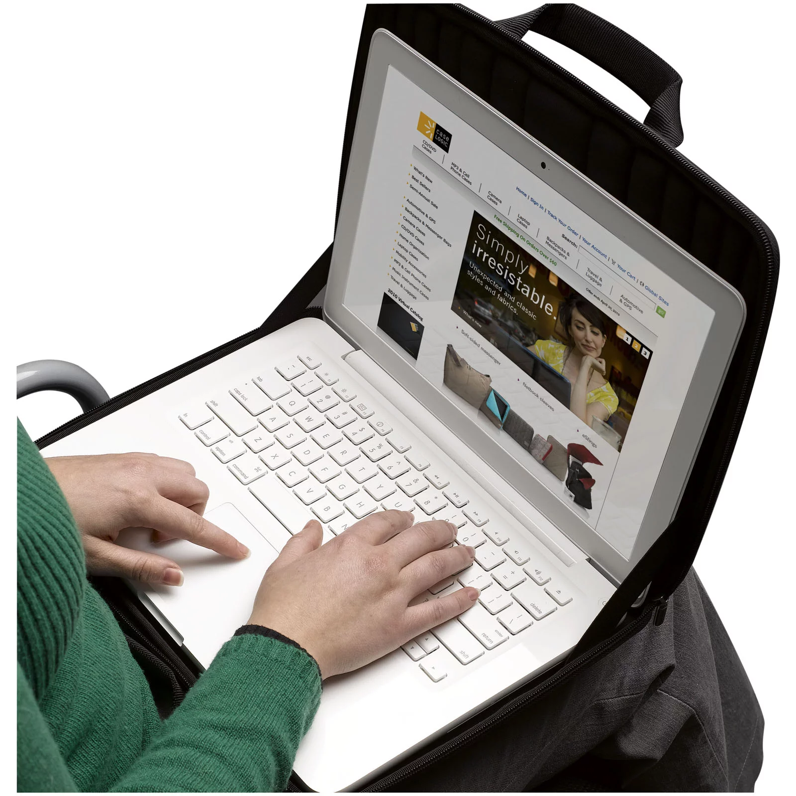 Case Logic 13.3 laptop sleeve with handles Laptop Bags Redbows Ltd