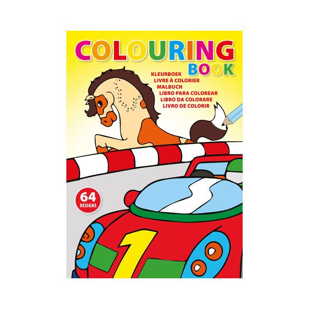 A4 Childrens Colouring Books Branded by Redbows