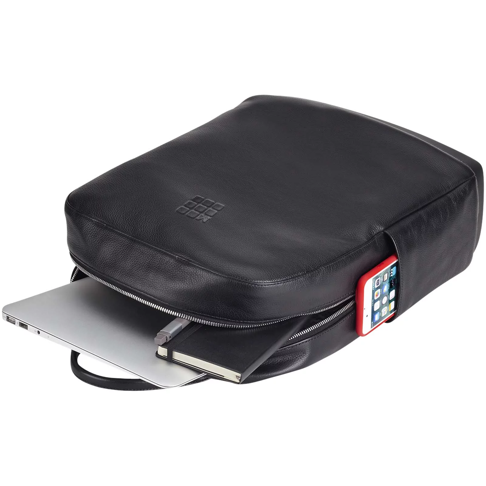 Moleskine classic leather backpack cheap