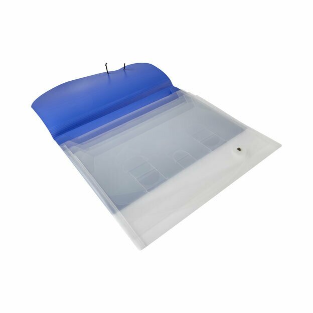 A4 Plastic Expanding Document Folders with 3 pockets Branded by Redbows