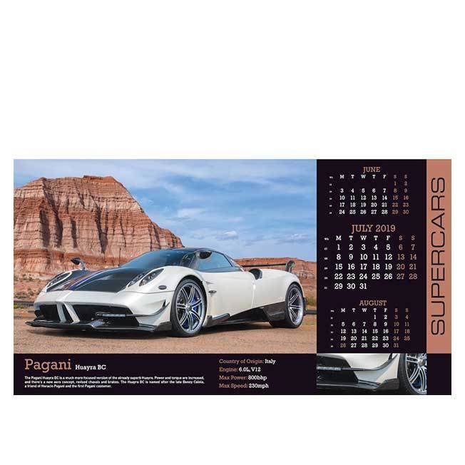 Supercars Wall Calendars Calendars Redbows Ltd