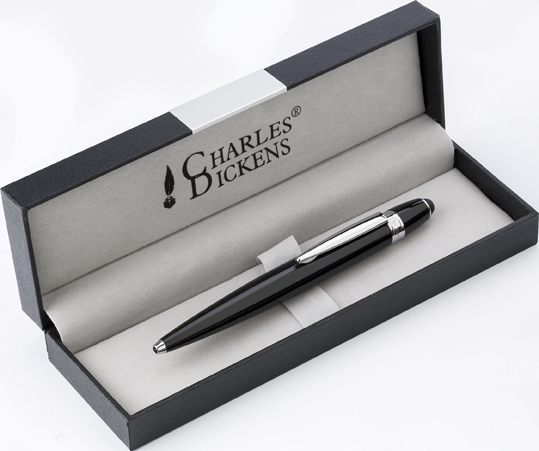 Charles Dickens Ballpens With A Stylus Tips | Pens | Redbows Ltd