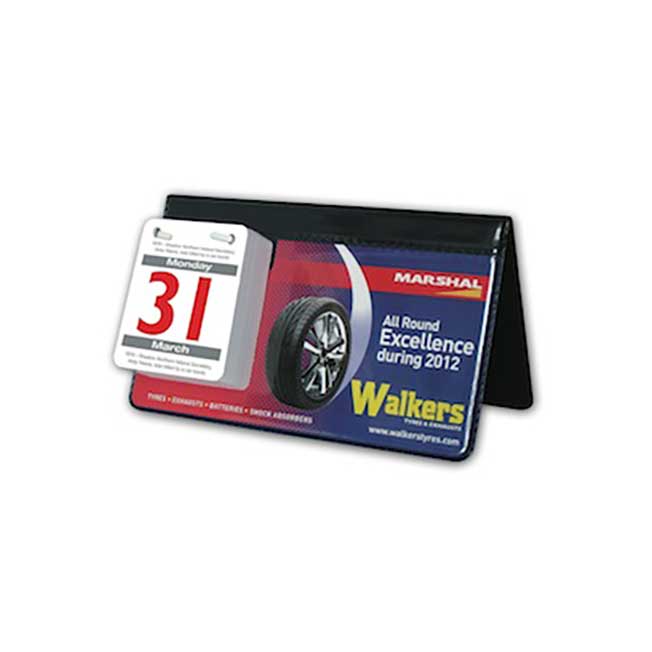 PVC Encapsulated Easel Desk Calendars | Calendars | Redbows Ltd