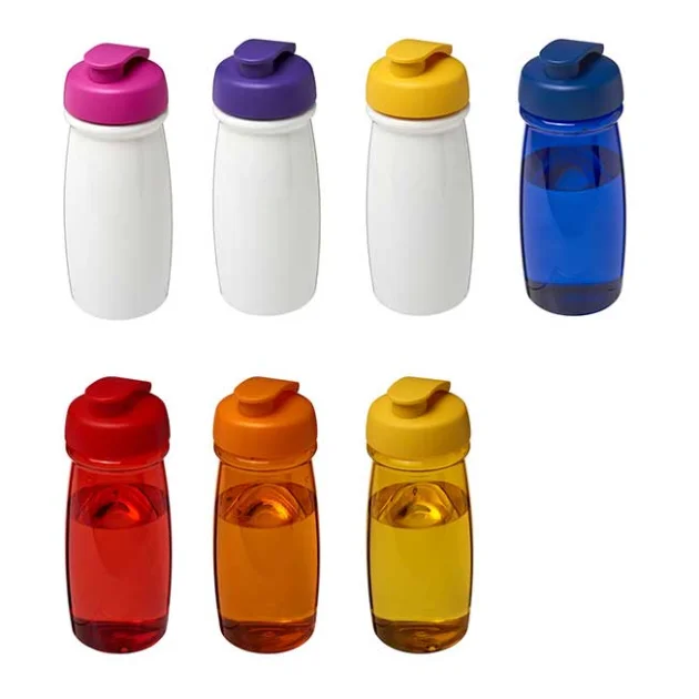 H2O Pulse 600ml Flip Lid Sports Bottles