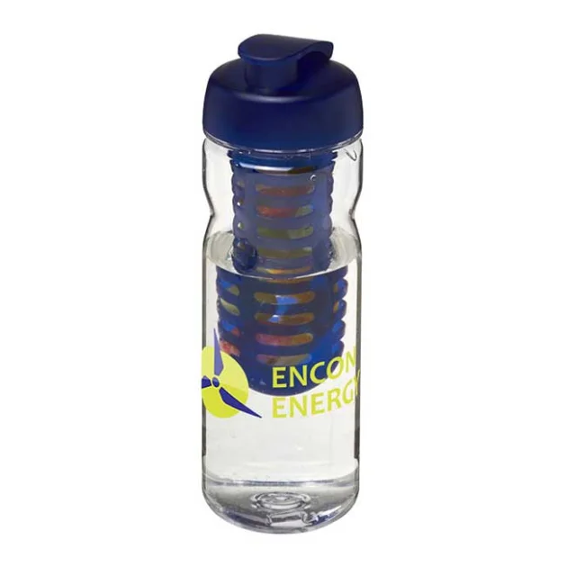 H2O Base Tritan 650ml Flip Lid Bottles and Infuser