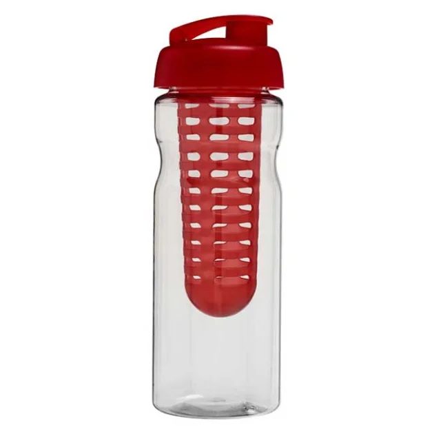 H2O Base 650ml Flip Lid Sports Bottles and Infuser
