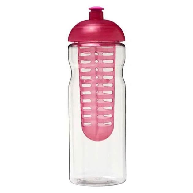 H2O Base 650ml Dome Lid Sports Bottle and Infuser