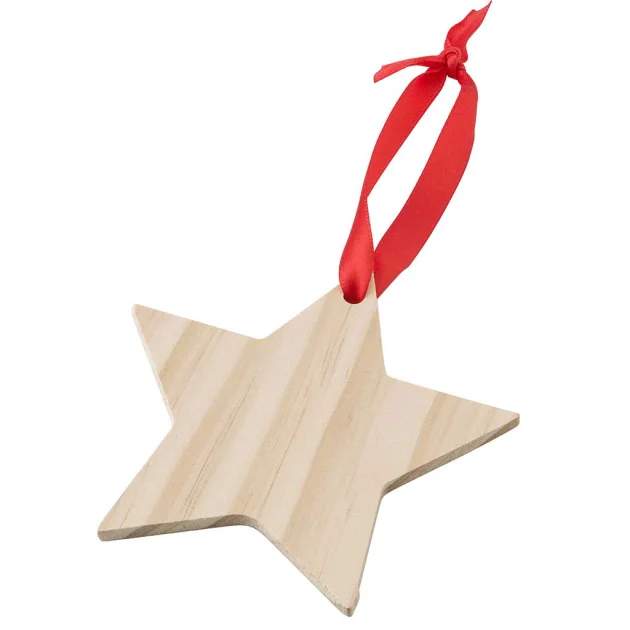 Wooden Star Decorations