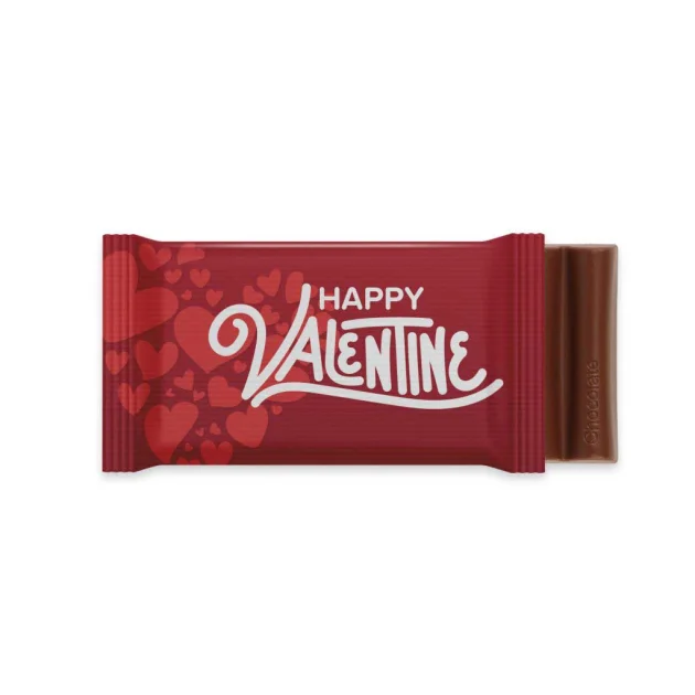 6 Baton Valentines Chocolate Bars
