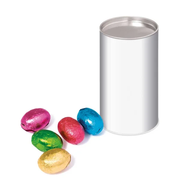 Small Snack Tubes Foiled Chocolate Eggs
