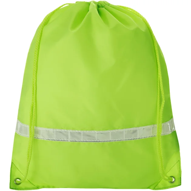 Premium reflective drawstring backpack