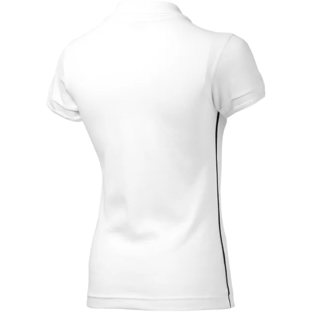 Backhand short sleeve ladies polo