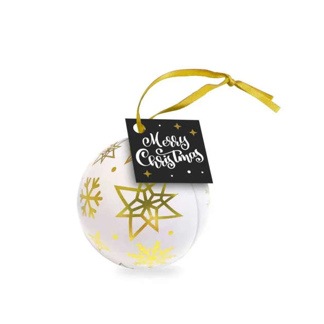 Bauble Tins Foiled Chocolate Balls