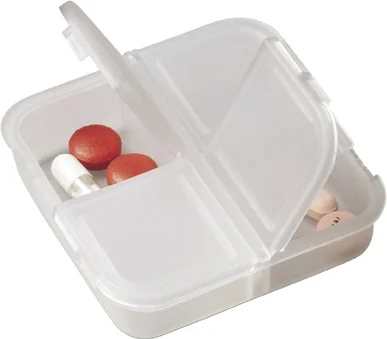 Square Plastic Pill Boxes