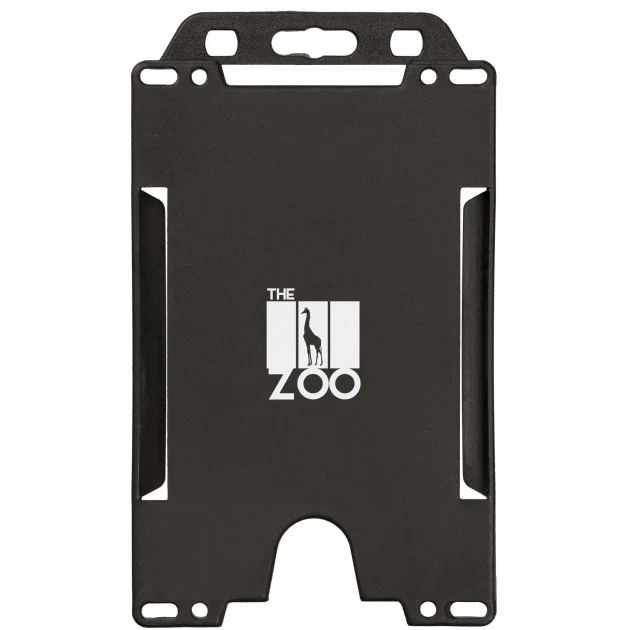 Pierre transparent badge holder