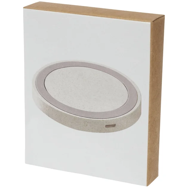 Naka 5W wheat straw wireless charging pad
