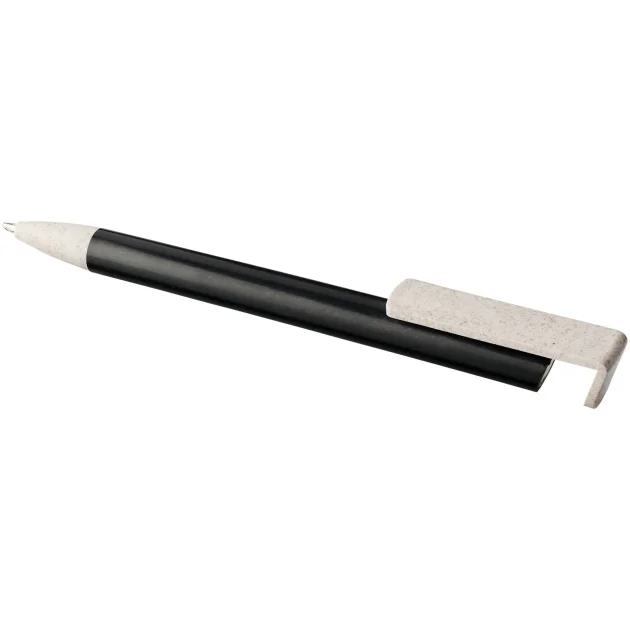 Medan wheat straw ballpoint pen and phone holder