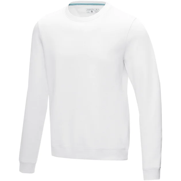 Jasper men’s GOTS organic GRS recycled crewneck sweater