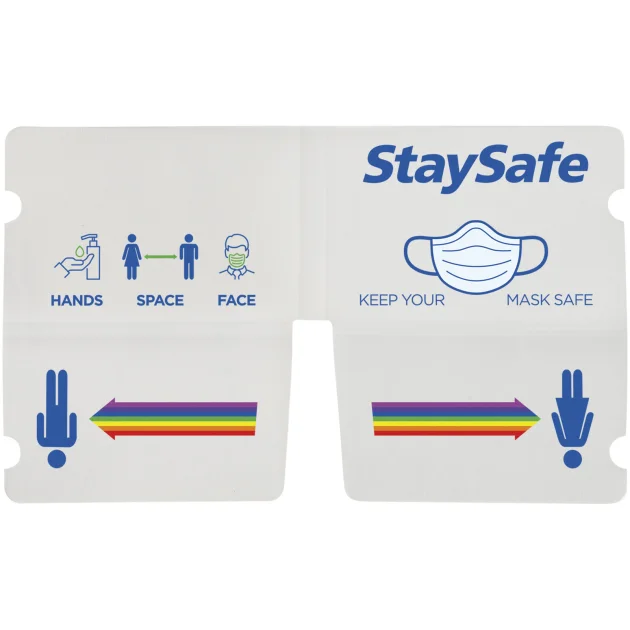 Madden fold-up face mask wallet