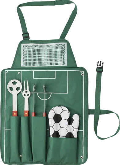 BBQ Sets With A Football Theme And Five Pieces