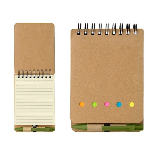 Wire Bound Notebooks With 60 Pages