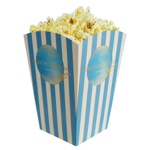 Large Popcorn Tubs Branded by Redbows