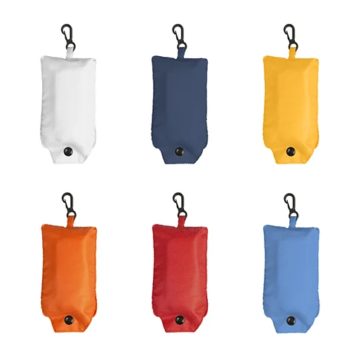 Foldable Shopping Bags With A Belt Clip