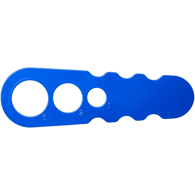 Tasty plastic spaghetti measure