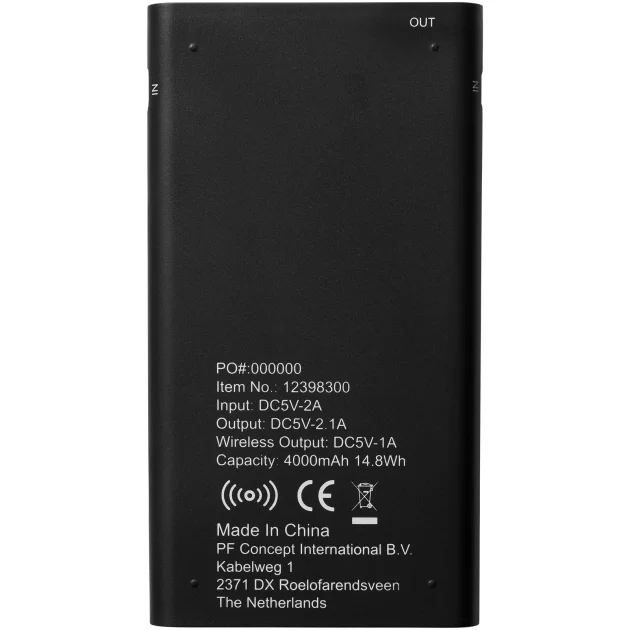 Parallax 4000 mAh wireless power bank