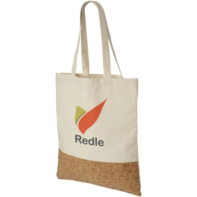 Cory 175 g/m² cotton and cork tote bag