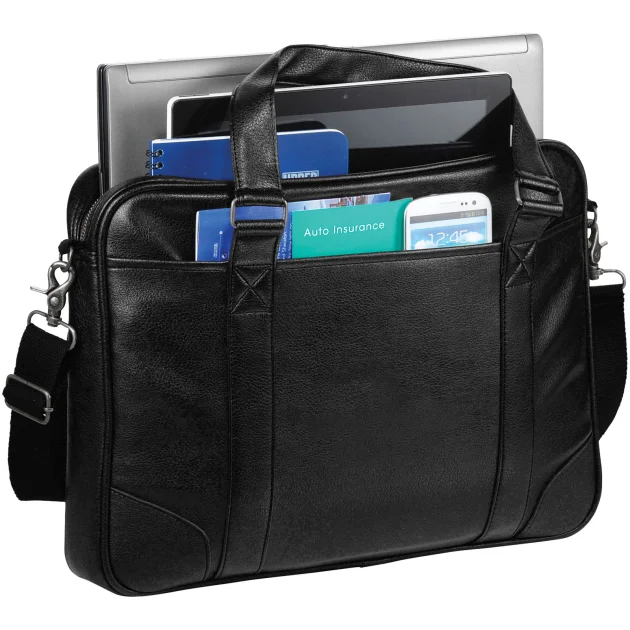 Oxford 15.6" slim laptop briefcase