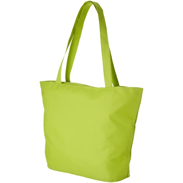 Panama zippered tote bag