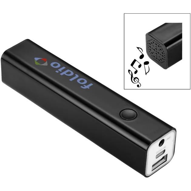 Bran Bluetooth® power bank and speaker