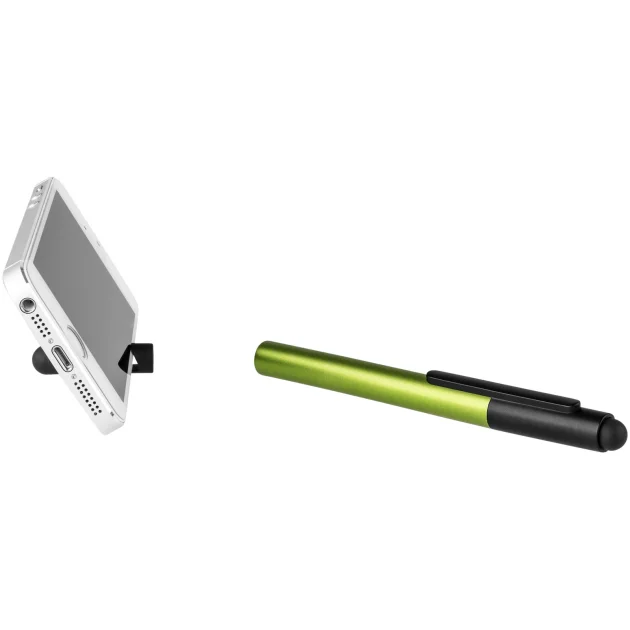 Gorey stylus ballpoint pen with device stand