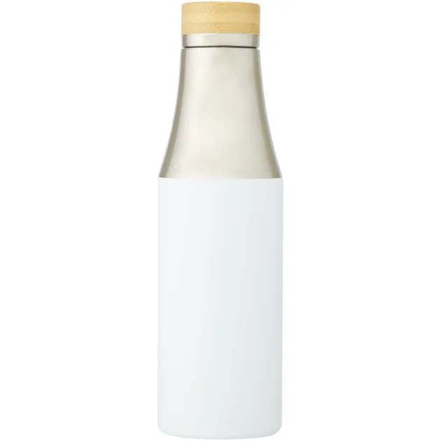 Hulan 540 ml copper vacuum insulated stainless steel bottle with bamboo lid