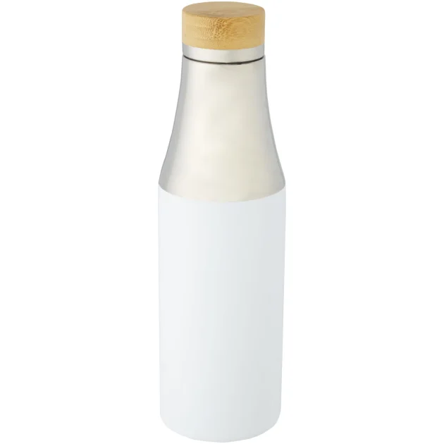 Hulan 540 ml copper vacuum insulated stainless steel bottle with bamboo lid