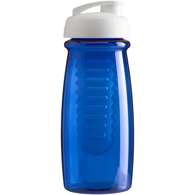 H2O Pulse® 600 ml flip lid sport bottle & infuser