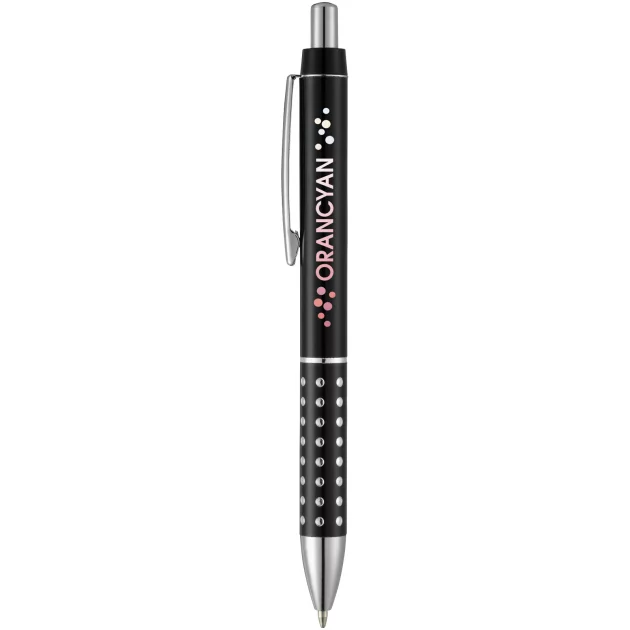 Bling ballpoint pen with aluminium grip