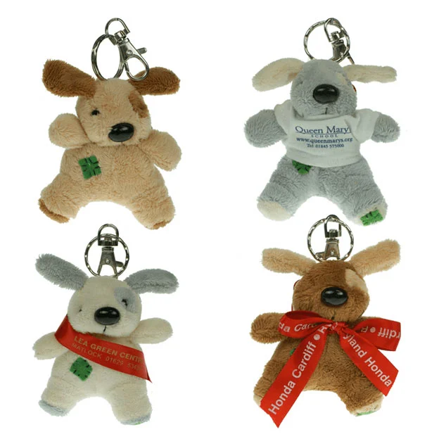Keychain Gang Bow Dogs